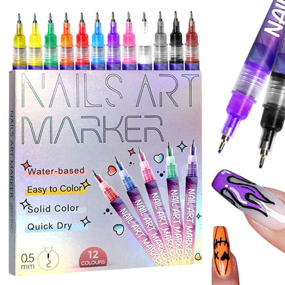 Nail Art Pens Drawing Set